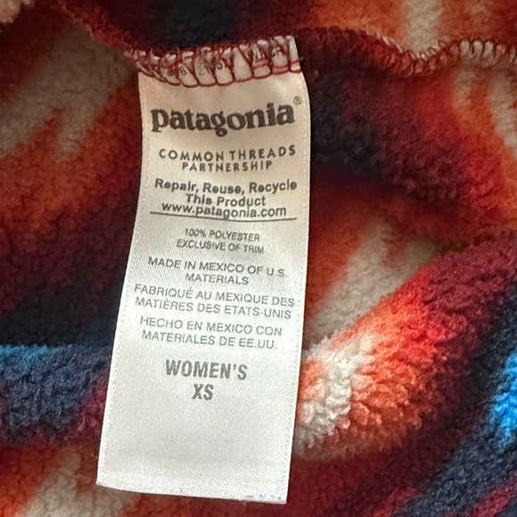 Patagonia Synchilla wild Desert Aztec Snap T Pullover - Picture 12 of 17